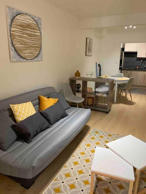 Aubenas : Beau Studio, Proche Du Chateau Luaran gambar